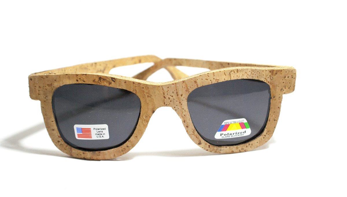 ASUDesignStore's tweet image. Courtney designed cork sunglasses, they float if dropped in water, and they're more eco friendly than plastic!