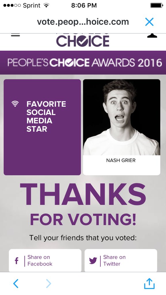 toricute1's tweet photo. @Nashgrier love you #VoteForNash https://t.co/11kxOAGCQ4