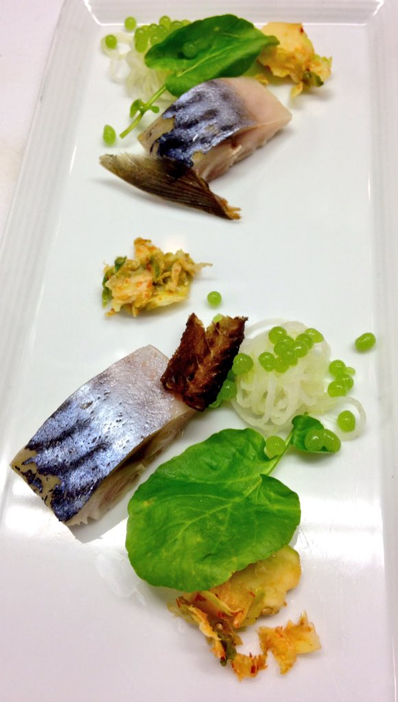 WineBuzzEd's tweet photo. One of the dishes for inaugural night EXPERIMENTAL Wednesday night dinner series @paintedladyrest #tplexperimental https://t.co/gAwkWKKcv7