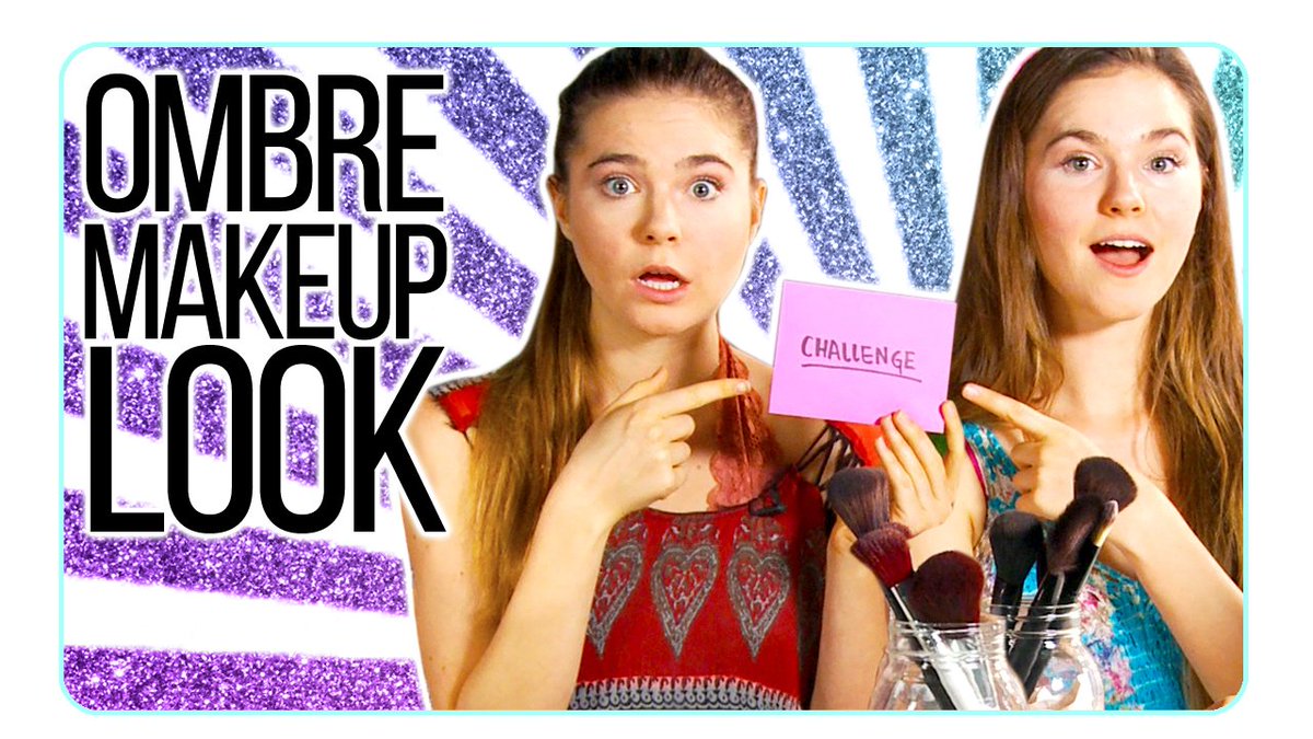 Ombre isn't just for hair with <a href="/ninaandranda/">Nina and Randa</a>'s #ReadySetGlam makeup challenge! plshd.tv/q1g3