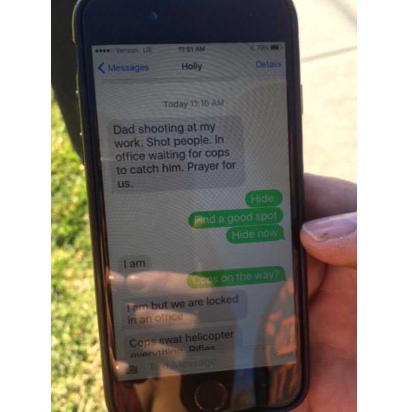 VincentMarcus's tweet photo. I couldn't even imagine the horror. Hug your loved ones. #SanBernadino (Via: @CBSLA) https://t.co/OUrmD7Y4yF
