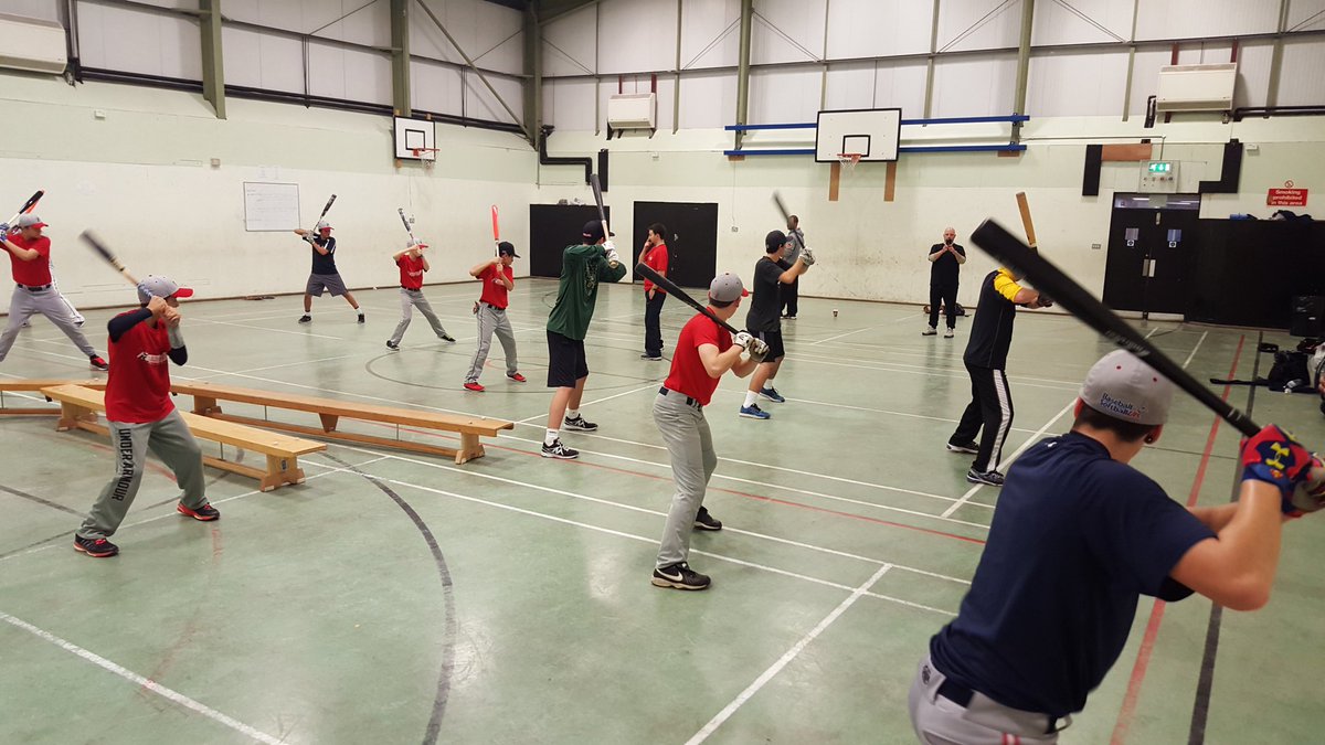 BSUK_HPA's tweet photo. Lead #HPABaseball coach @liamcarrollGB working with our hitters this evening. Gotta love the #LaunchPosition https://t.co/mmhMfKOddH