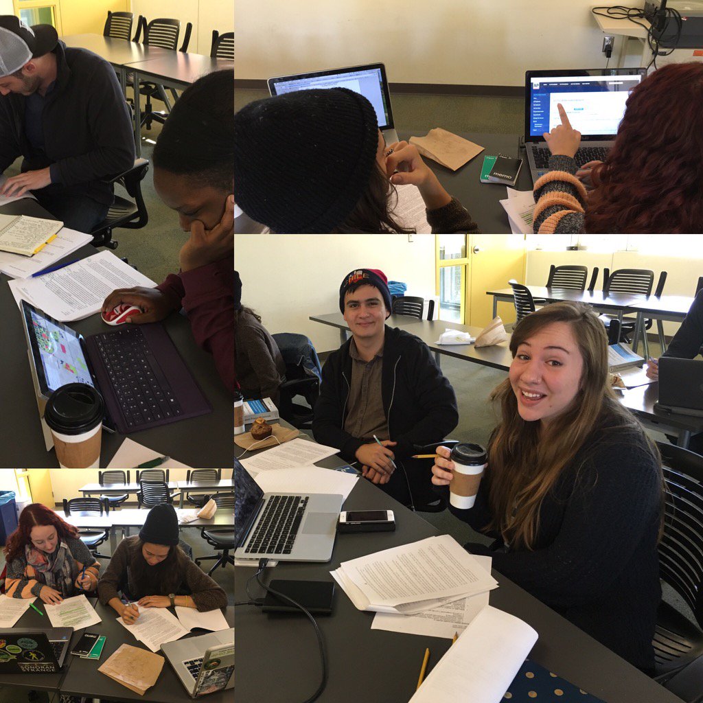 TGSterling's tweet photo. @BiodiversityASU @Cronkite_ASU @ASUgreen students factchecking #sustainability #storytelling #writetrue https://t.co/yJXGTQsZHJ