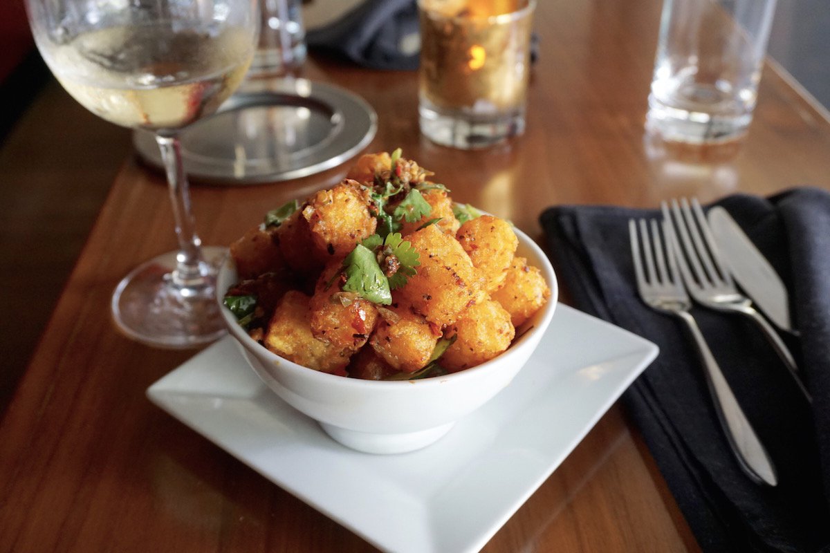 AYAcookhouse's tweet image. Thinking about happy hour and a bowl of spicy Szechuan tater tots. How about you?