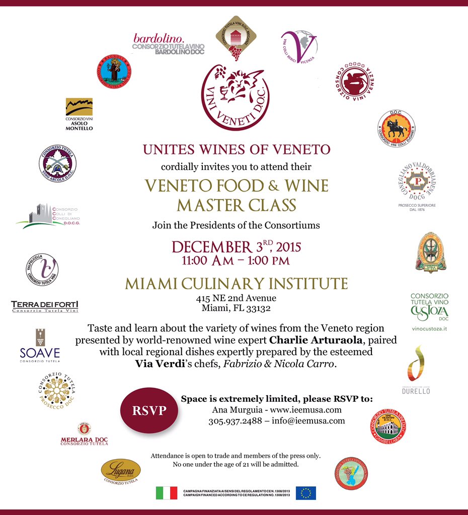 CHARLIEWINES's tweet photo. #Lugana + @Ilsoave + #Prosecco #cinderellas of #UVIVE #winetasting #Miami #ArtBasel #Venezia #Art in #SunnyFlorida https://t.co/e0F69YfDEE