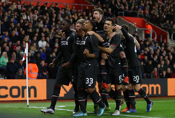 The Reds are marching... #LFC #saintsfc