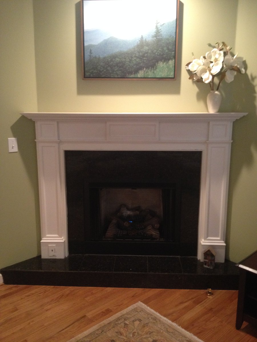 LGFlint's tweet photo. Just a little fireplace update.... https://t.co/opw5ueZdp9