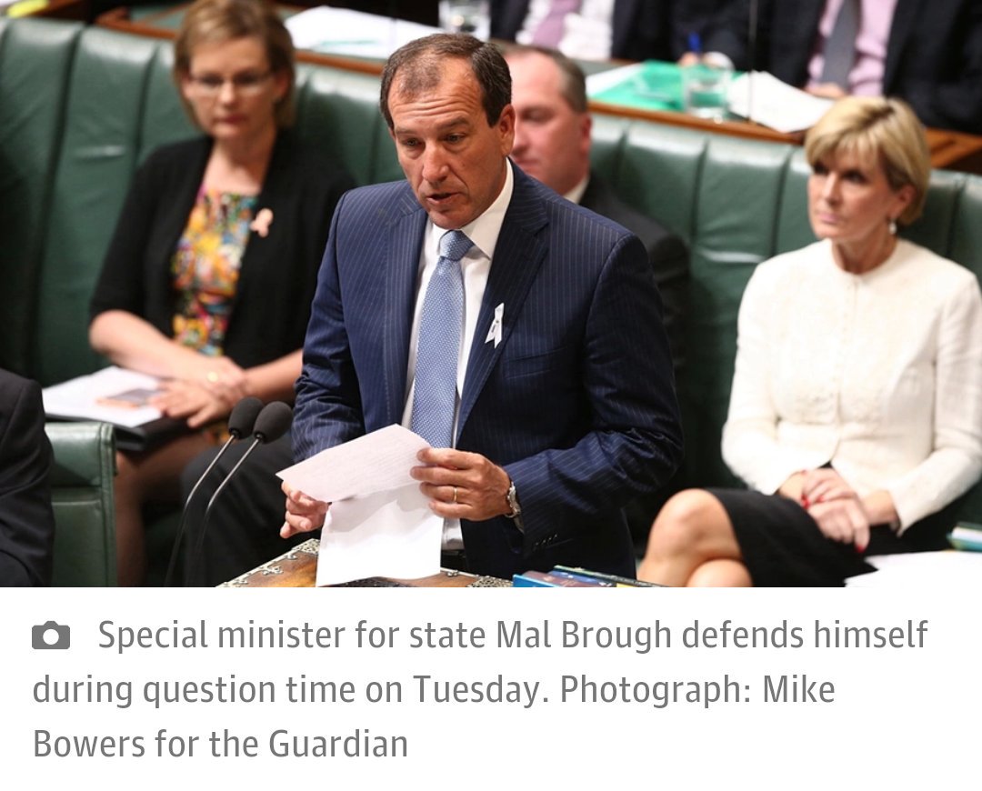 krONik's tweet photo. #BroughJustice: stick in there Mal, don't resign. Be the thorn in Turnbull's side.

https://t.co/P0VSA4ujUP

#AUSpol https://t.co/dlpCNX5iP6