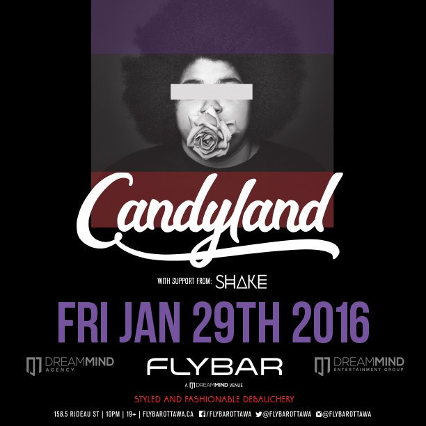 DreammindEnt's tweet photo. Counting down the days until @CandylandDJs makes her way to #ottawa on January 29th!! https://t.co/cSFHgSO06n