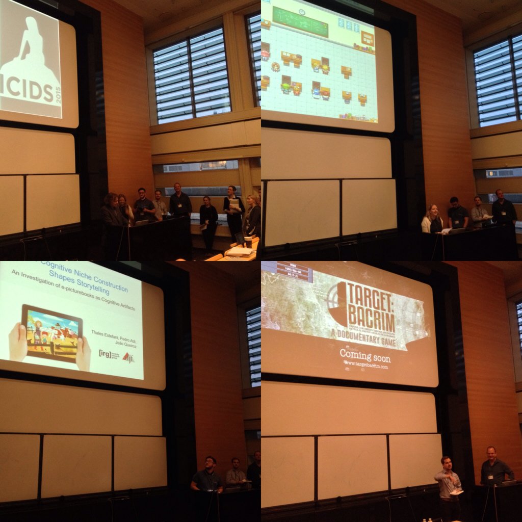 studhio's tweet image. Pecha Kucha in Copenaghen #ICIDS2015 #storytelling #Copenhagen