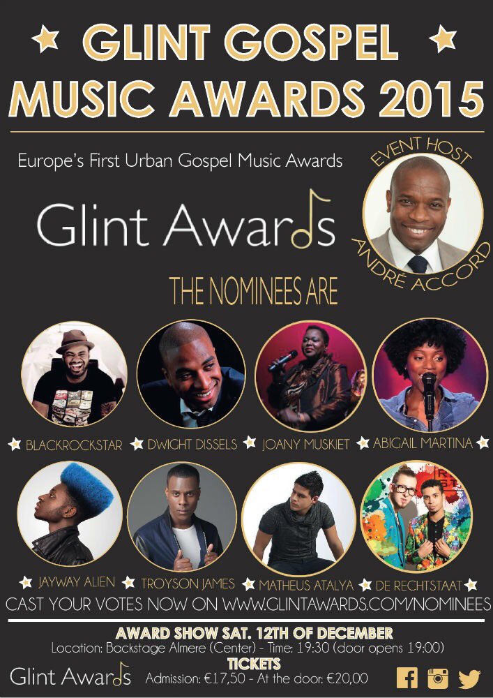 Wij zullen aanwezig zijn! <a href="/GlintAward/">GLINT AWARDS</a>