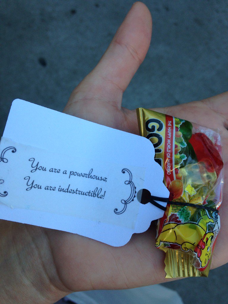 PSFA_Council's tweet photo. Today we handed out candy and positive messages for finals! #HappyFinals #Smile #SDSU #BestCollegeCouncil https://t.co/WqgkS9F9WK