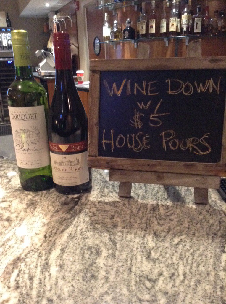 PressKitchen's tweet photo. @LakeshoreSF_IC Hey #winelover its #winewednesday. #winedown post #workout for only $5. https://t.co/WEYxUheY2z