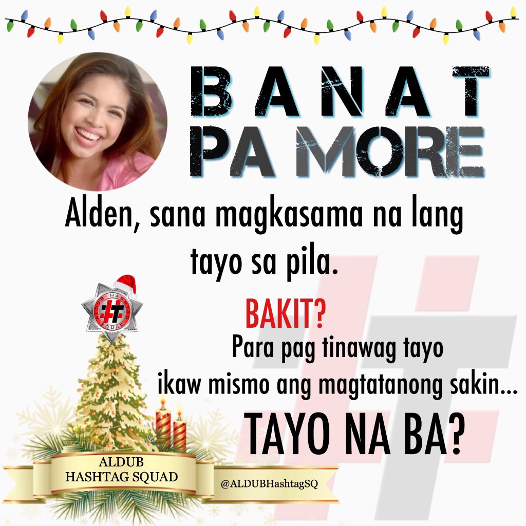 ALDUBHashtagSQ's tweet photo. BANAT PA MORE! "PILA" 
OHT: #ALDUB20thWeeksary 
TWEET - RETWEET - QUOTE - PA MORE! https://t.co/f5aoZqY28K