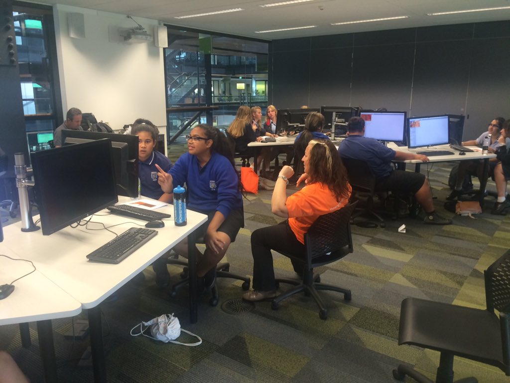 RuthJamesNZ's tweet image. And so the challenge begins!  @OrionHealth #teachingcoding