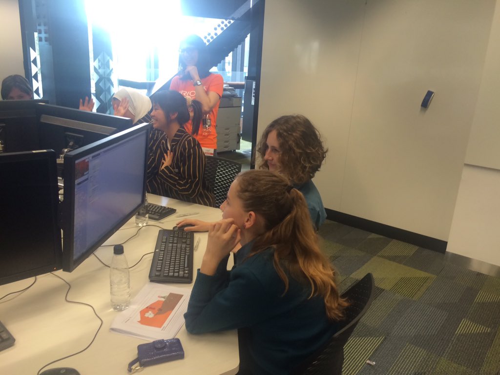 RuthJamesNZ's tweet image. And so the challenge begins!  @OrionHealth #teachingcoding