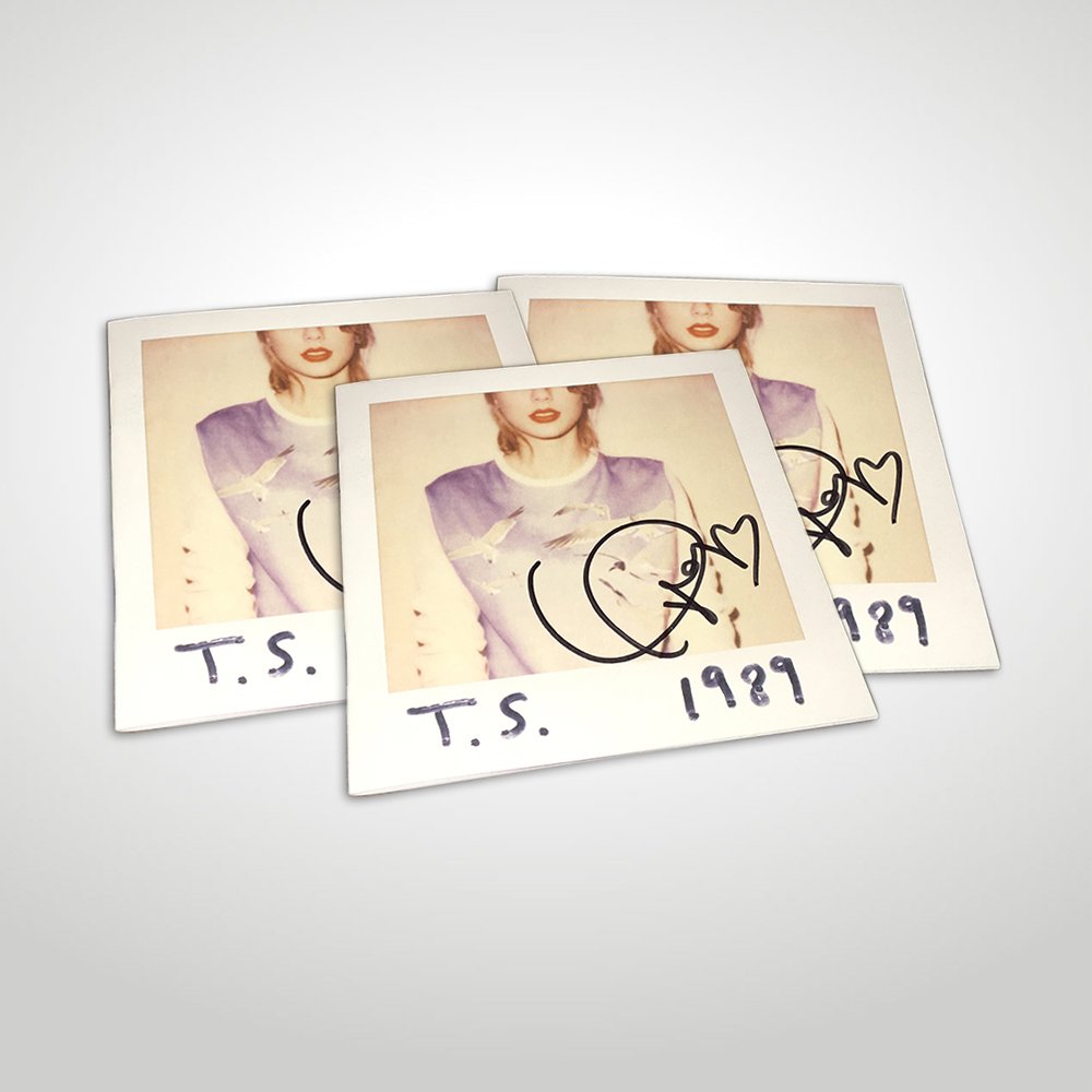 BigMachine's tweet photo. RT for a chance to win a signed copy of @taylorswift13's 1989! #WinItWednesday (Winner chosen at random noon Friday) https://t.co/Azjfc0eCRO