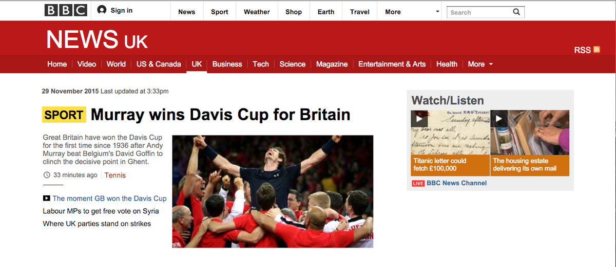 lirendesign's tweet photo. Just finished learning CSS and built a clone of the BBC UK website. Finally!! Next it's time for javascript. https://t.co/Hopf2T4OF5