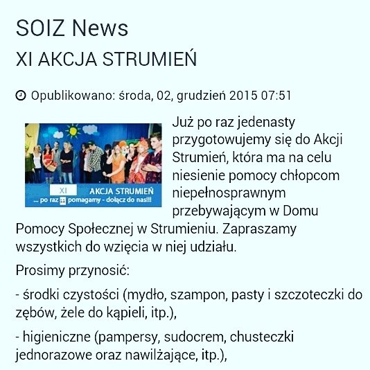 soizcieszyn's tweet photo. #AkcjaStrumień prosimy o środki czystości, higieniczne, art. papiernicze, bajki,pościel, ręczniki #cieszyn #notosoiz https://t.co/mgwqCDauqe