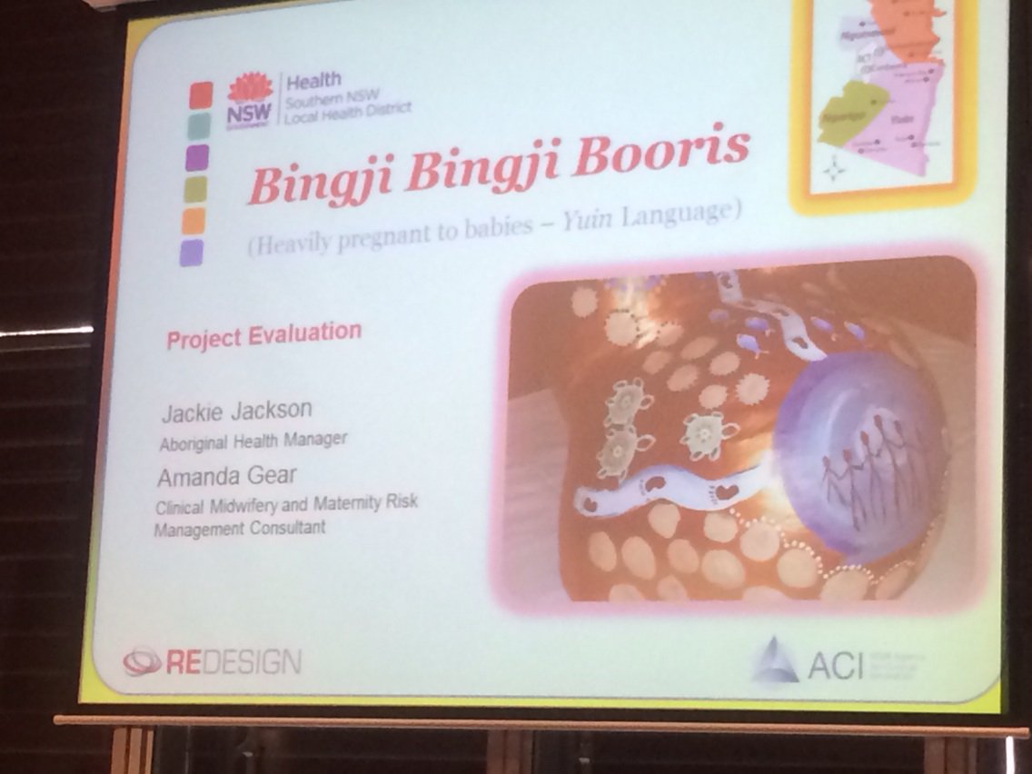 Aboriginal Maternity Program @SNSWLHD increasing access to follow up support thru clinical pathways #chrschool