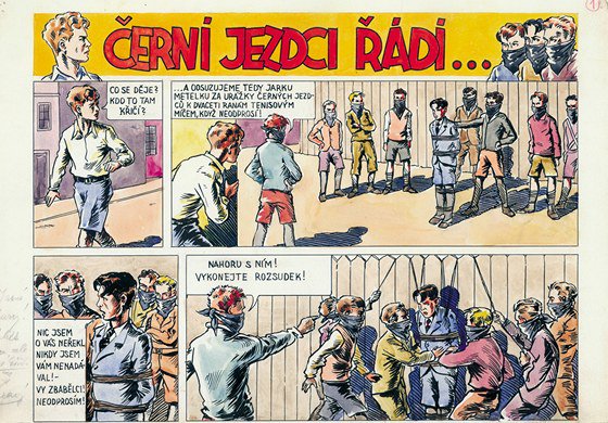 ZivotySlavnych's tweet image. 17. prosince 1938 – V časopise Mladý hlasatel vyšel první díl kresleného seriálu Rychlé šípy Jaroslava Foglara