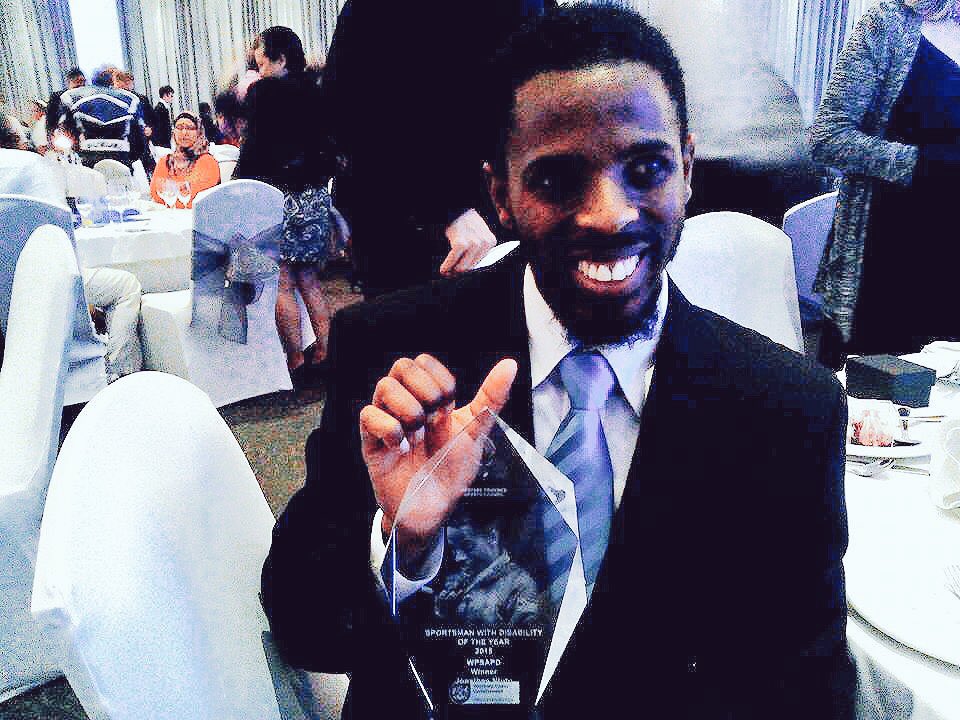 reinie_javelin's tweet photo. Congrats to @Ilse_Hayes2016 &amp; @ntutu_jonathan Sportsman &amp; women of the year with disability at the @WPSportCouncil https://t.co/cr6gRcVcWo