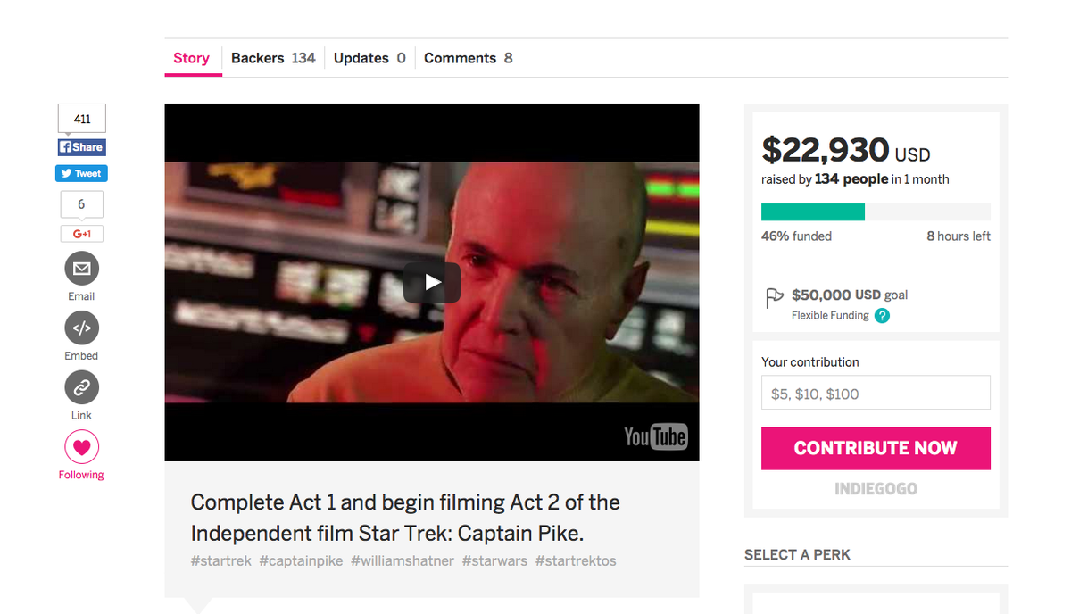 Captain Pike Movie tweet media