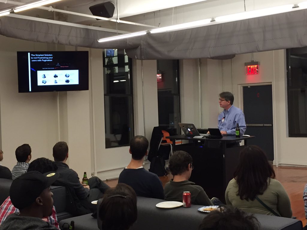 joespens's tweet image. At @WorkMarket tonight @budparr shows how anyone can build static sites, they&apos;re not just for hackers #nywebperf