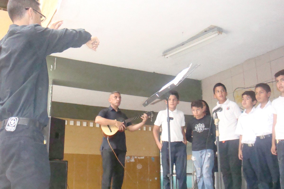 c_modc's tweet image. niños del coro del modulo C.P.C La Caruciena