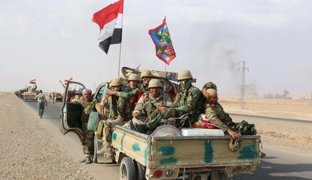 سنطهر كل الارض 

و على الارجاس سنقضى

وعدا اتخذناه على انفسنا

#الحشد_الشعبي