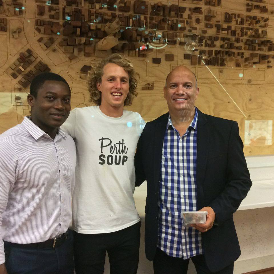 PerthSOUP's tweet image. A Big Congratulations to Clinton from Love Langford, this months @PerthSOUP  winner.