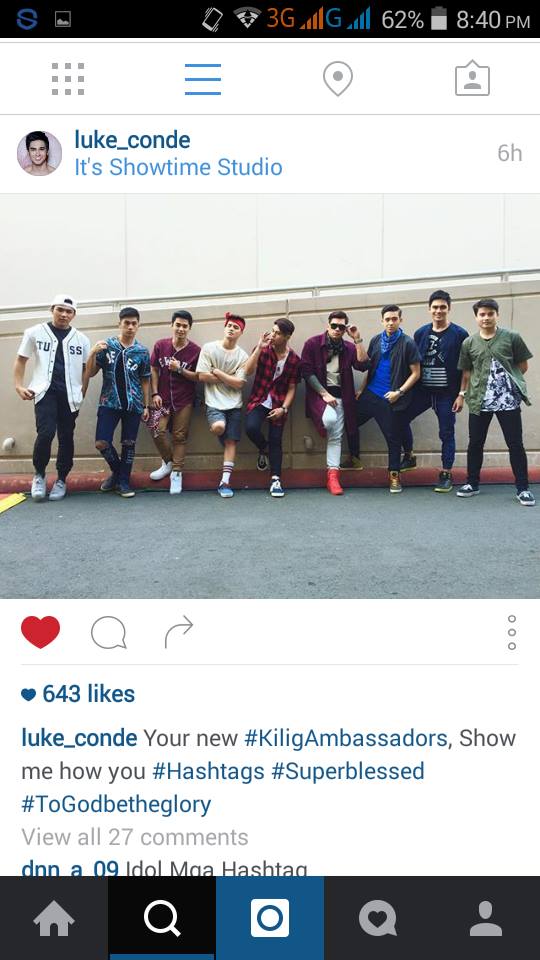 lukecondearmy's tweet photo. HOW MANY #RETWEET FOR THIS HANDSOME GUYS! #ShowtimeKumukutikutitap #GANGSTAG! https://t.co/xOaZrQpzgt