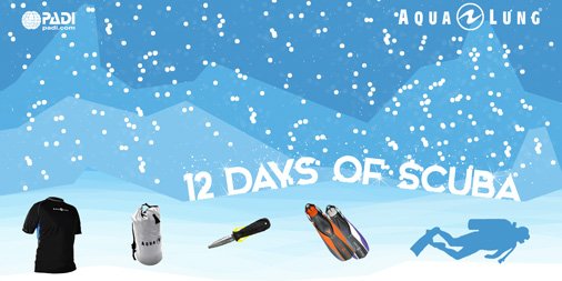 PADI's tweet photo. #12DaysofScuba Giveaways! View today's challenge to win gear from @AquaLungDivers - https://t.co/8s7u18oIfQ https://t.co/yPj7b07BM0