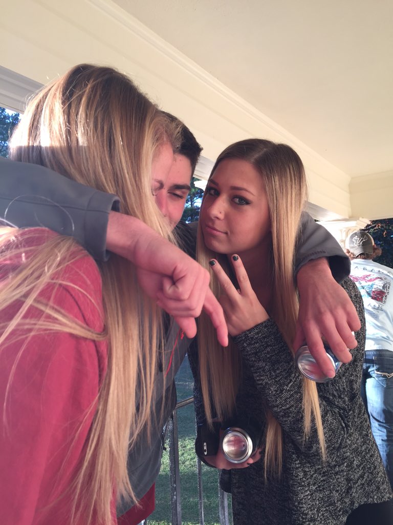 KenzieSmith1231's tweet photo. Hbd hoe love you lots enjoy today cause it's the only day I'll like you...here's some pics...peace love happiness https://t.co/9YGnDADI5C