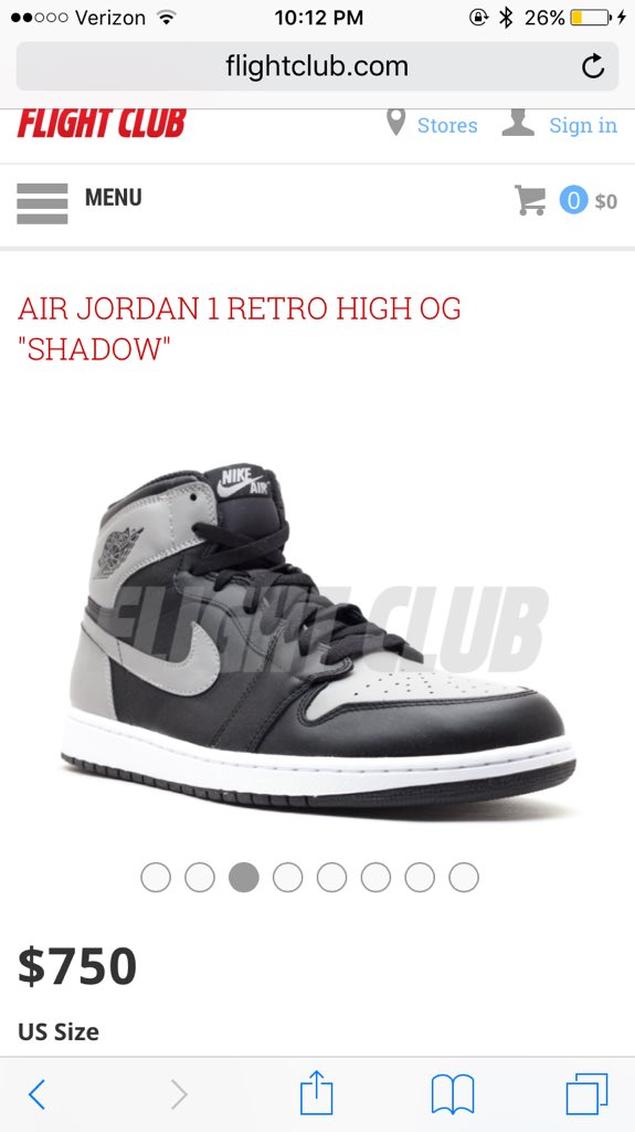 retro shadow 1s