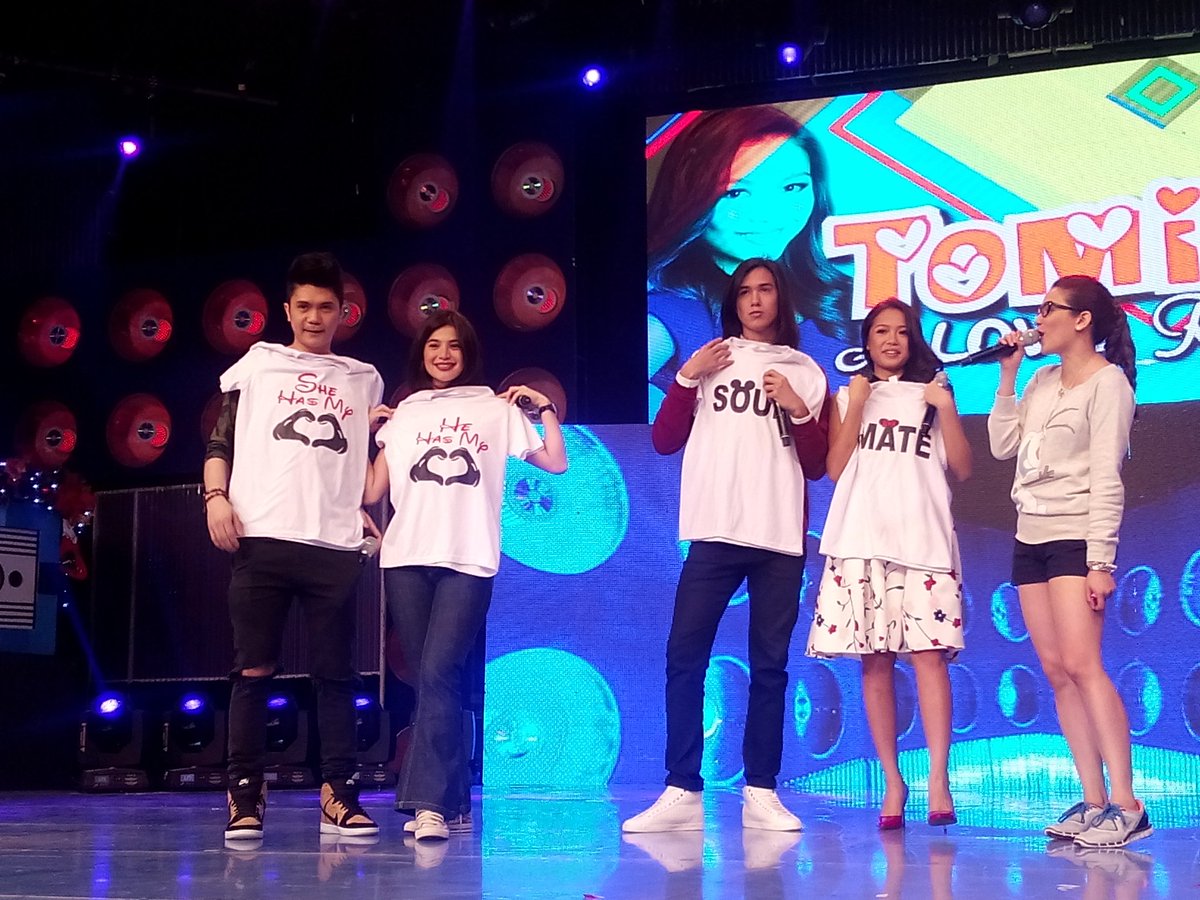 itsShowtimeNa's tweet photo. Congratulations VhongAnne at ToMiho! #ShowtimeKumukutikutitap https://t.co/yunYUXmz87