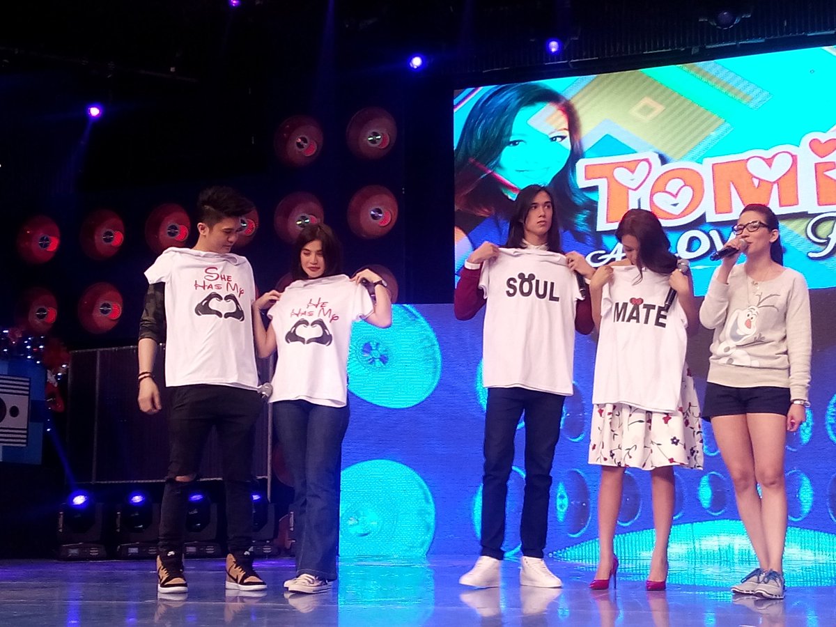itsShowtimeNa's tweet photo. Congratulations VhongAnne at ToMiho! #ShowtimeKumukutikutitap https://t.co/yunYUXmz87