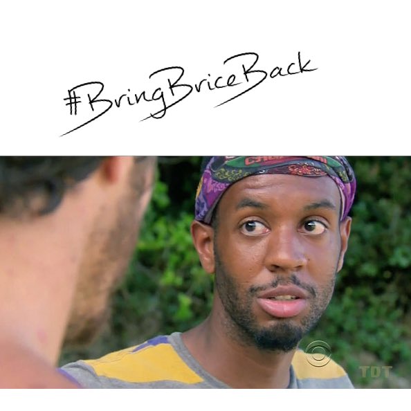 BriceIzyah's tweet photo. I would ❤️ for my mom to come on a loved one visit ! @Survivor_Tweet I'm ready to go back in #BringBriceBack 🙌🏾🙌🏾 https://t.co/PapDG6GFl1