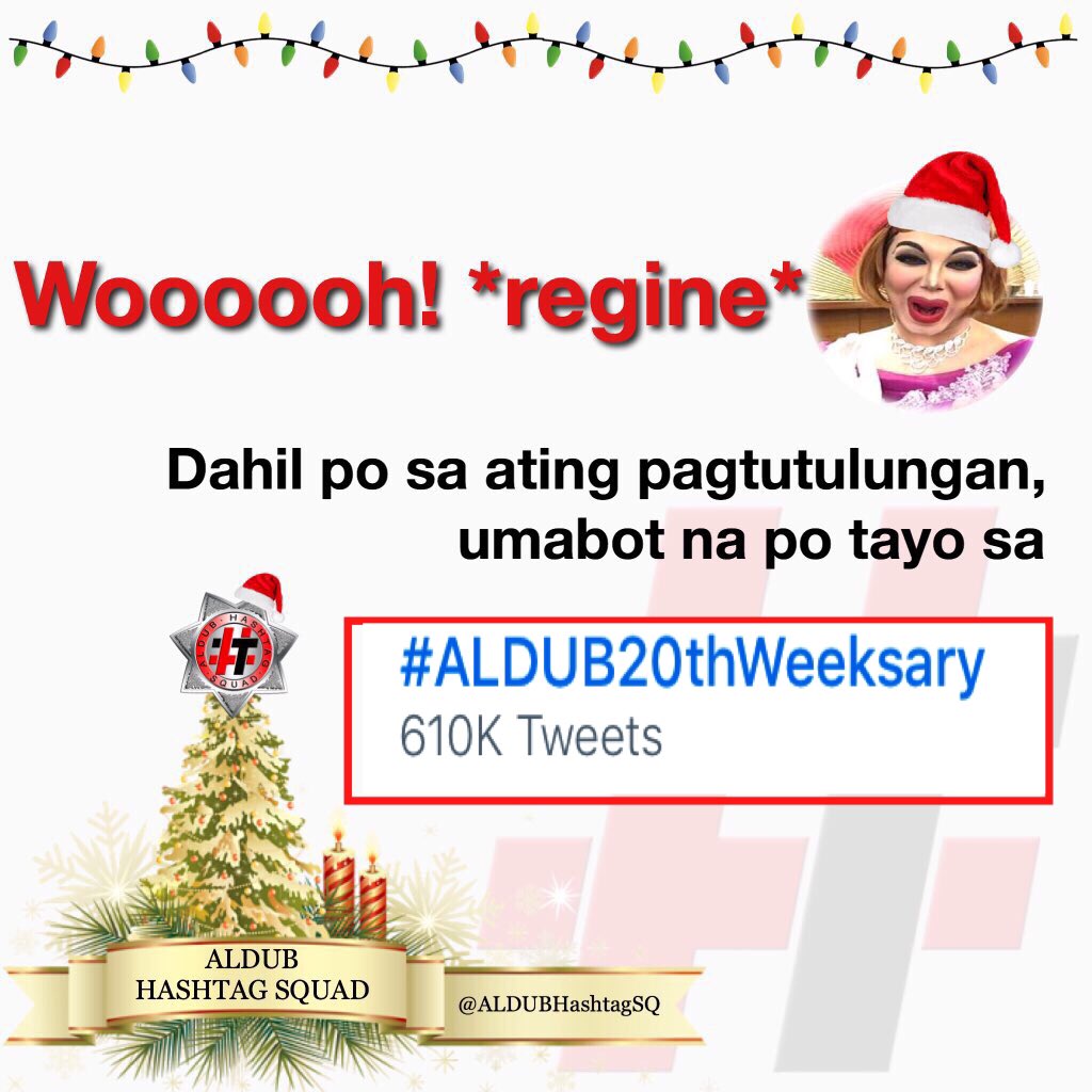 ALDUBHashtagSQ's tweet photo. TWEET COUNT AS OF 10:00 AM (MLA) TIME
OHT: #ALDUB20thWeeksary
BEAST MODE ON! LET'S GET IT ON! 
*regine* Woooooooh! https://t.co/FigO3zs1Ni