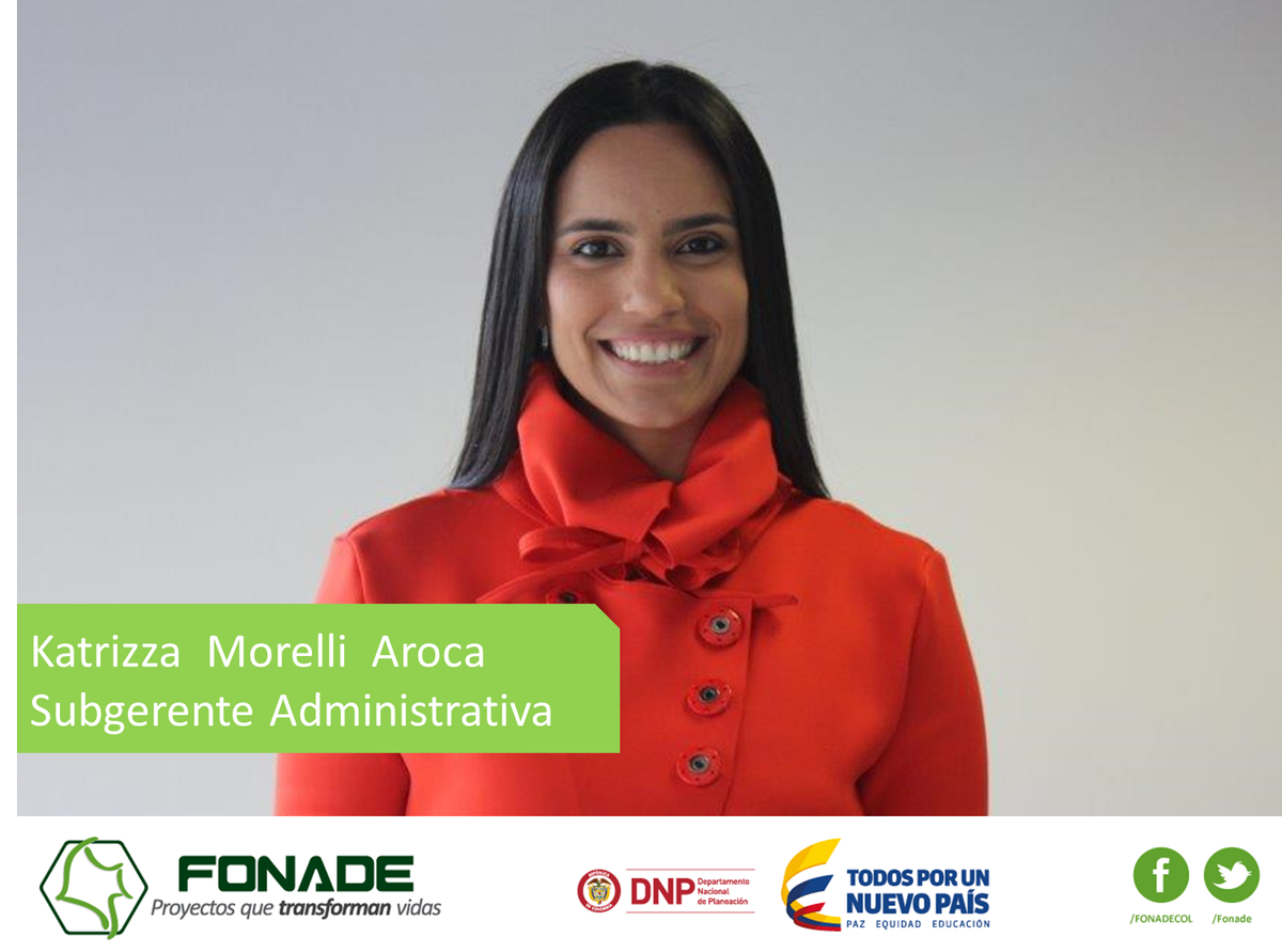 ENTerritorioCo's tweet photo. Éxitos para la nueva Subgerente Administrativa @KatriMorelli que con compromiso y entrega transforma nuestra Entidad https://t.co/MKMO2NCfnV