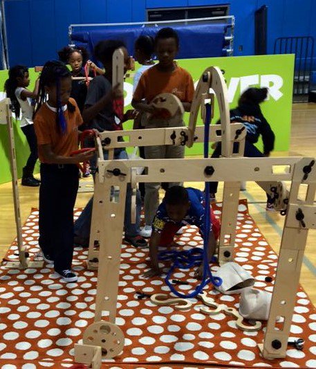 GPA_KC's tweet photo. Gr8 day of exploration &amp; play 4 students, staff and parents @GPA_KC.  Thx @PlanetPlayKC &amp; #Kissick Construction. https://t.co/VEbVLh29Yf