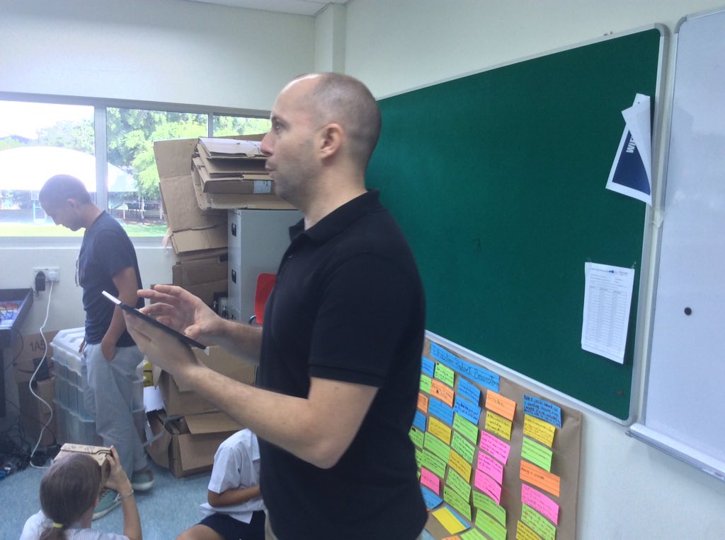 dionGnorman's tweet photo. Google Expeditions comes to the Canadian International School #cisedtech #ciselenentary #googleexpeditions https://t.co/rhMXNMR3gP