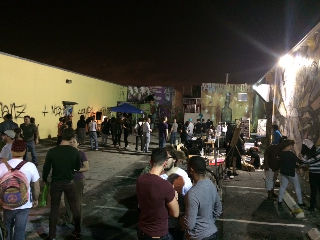 darkmattermiami's tweet photo. #F_ArtBasel with us at @WynwoodBrewing and celebrate #LocalMiami // art, music, and great brews https://t.co/IUCj4oSWUD