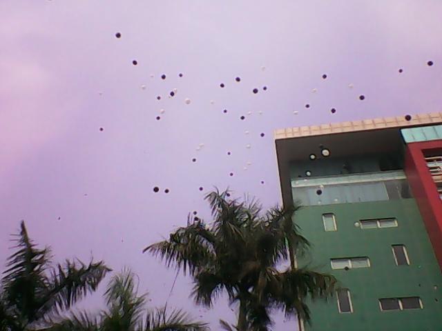 speducation_UNJ's tweet photo. Pelepasan Balon sebagai tanda di bukanya acara Special Education Celebrate This Awareness Day "SPECTADAY" #SPECTADAY https://t.co/gGLaJ738ju