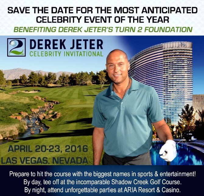 JPSEnet's tweet photo. Excited to announce the 2016 #DerekJeter Celebrity Invitational April 20-23 benefiting the Turn 2 Foundation. #DJCI https://t.co/7KmcIp1Utr