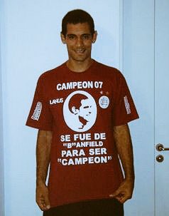 BrunoSalva14's tweet photo. Se fue de "B"anfield para ser "CAMPEÓN". #JPS9 https://t.co/aLFL7YSPtA