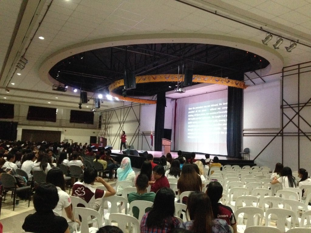 PWCDavao's tweet photo. @PWCDavao "open forum" in regards to alleged corruption issues. https://t.co/Uej0aZD0yJ
