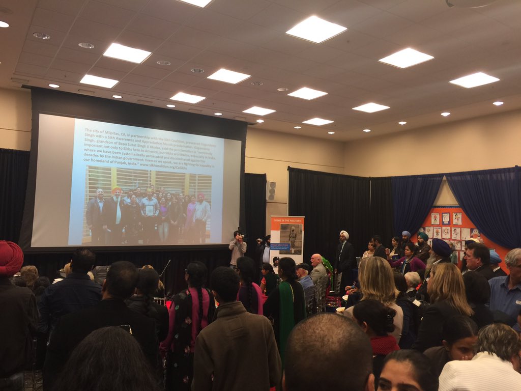 jeevsingh's tweet photo. Loving the positive energy at sikh awareness month in santa clara #saam2015 #sikhchronicles https://t.co/C1Xb1Jqv8P