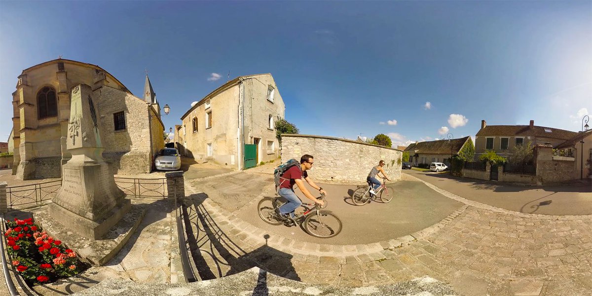 ascapevr's tweet photo. Enjoy the beauty of #Montainville, a small commune in the French countryside #AscapeApp #VR #virtualtravel #travel https://t.co/J52xDuUQJZ