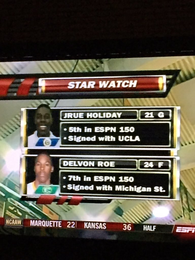 Quite the matchup